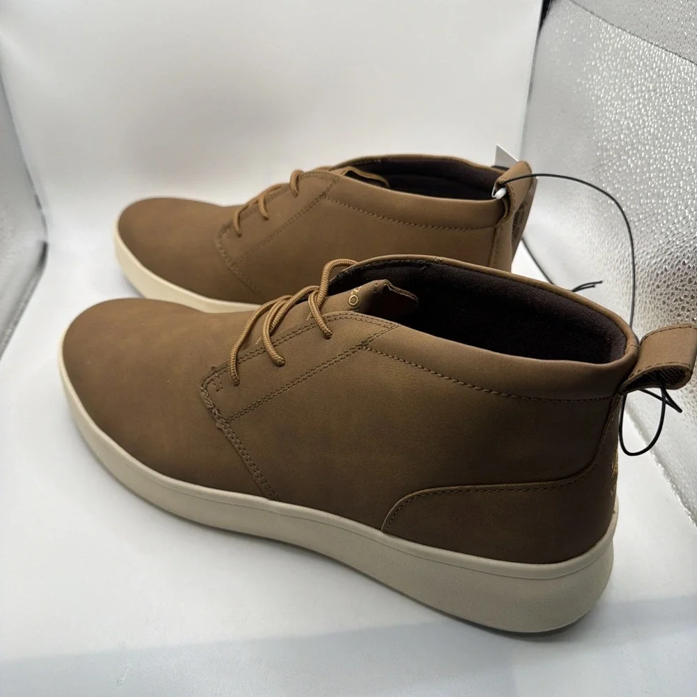 IZOD Palmer Men's Size 9-Lace-Up-Brown Chukka Boots-1815298 New